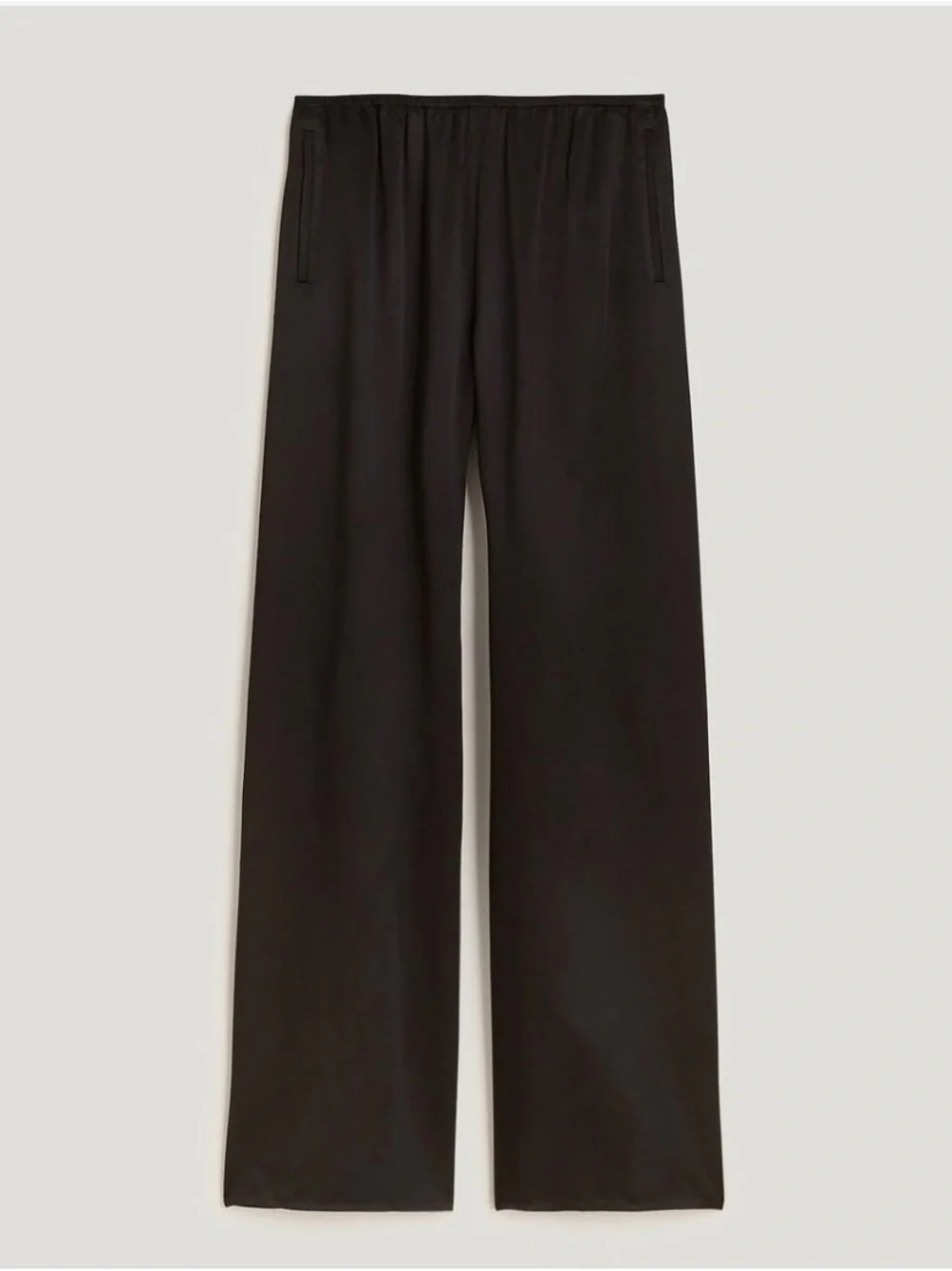 J.Crew Cosmo Pant in Luster Charmeuse in Black